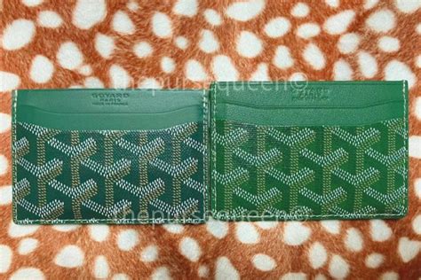 goyard credit card holder real or fake|goyard wallet counterfeit.